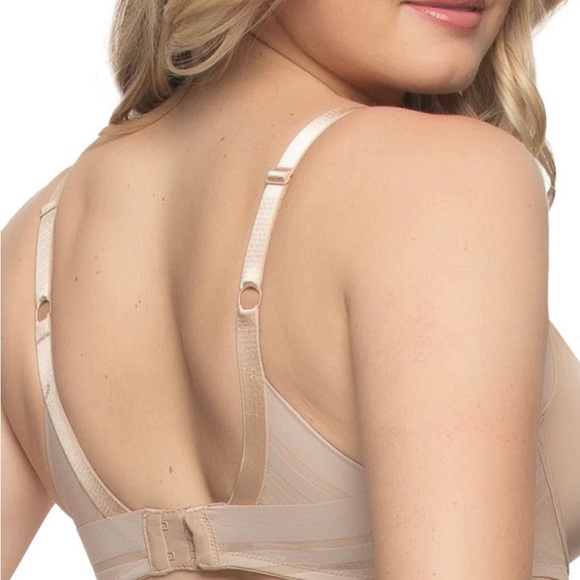 Paramour Felina Marvelous Side Smoothing T-Shirt Nude Bra - Picture 8 of 8